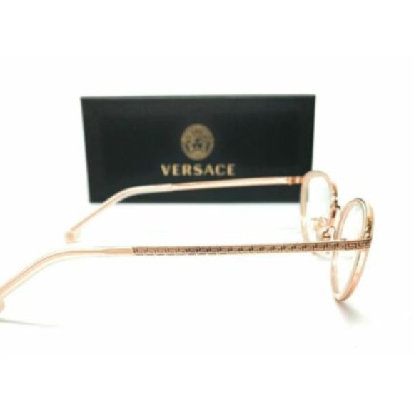 Versace Women's Pink and Gold Eyeglasses! - Picture 3 of 4